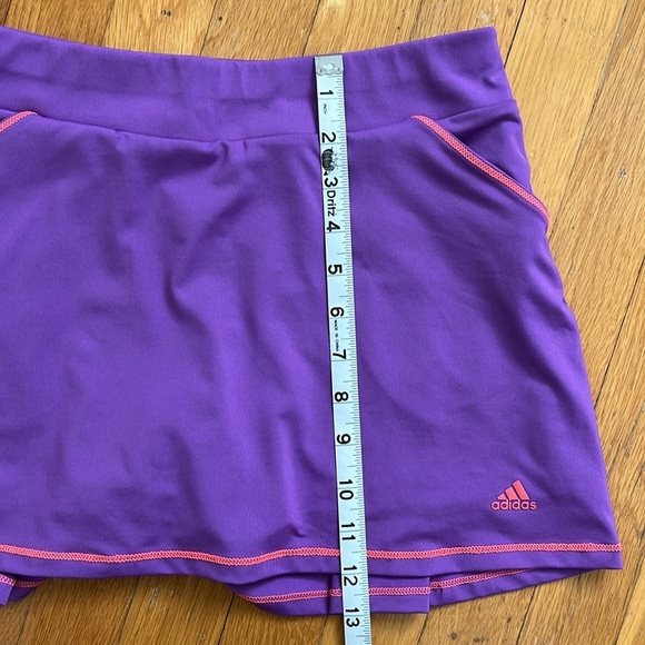 Adidas Girls Ultimate Skort Kids Size 11 - 12 Golf Tennis Cheer 11Y 12Y - Picture 10 of 10